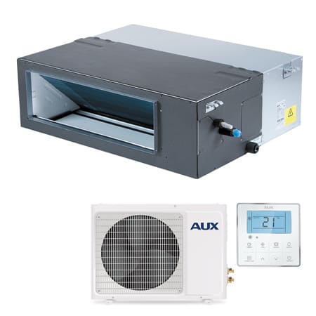 Канальный кондиционер ALLD-H12/4R1B [v2] и AL-H12/4R1B(U) (v2) AUX фото-1